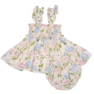 NIB Angel Dear Ruffle Top & Bloomer Set